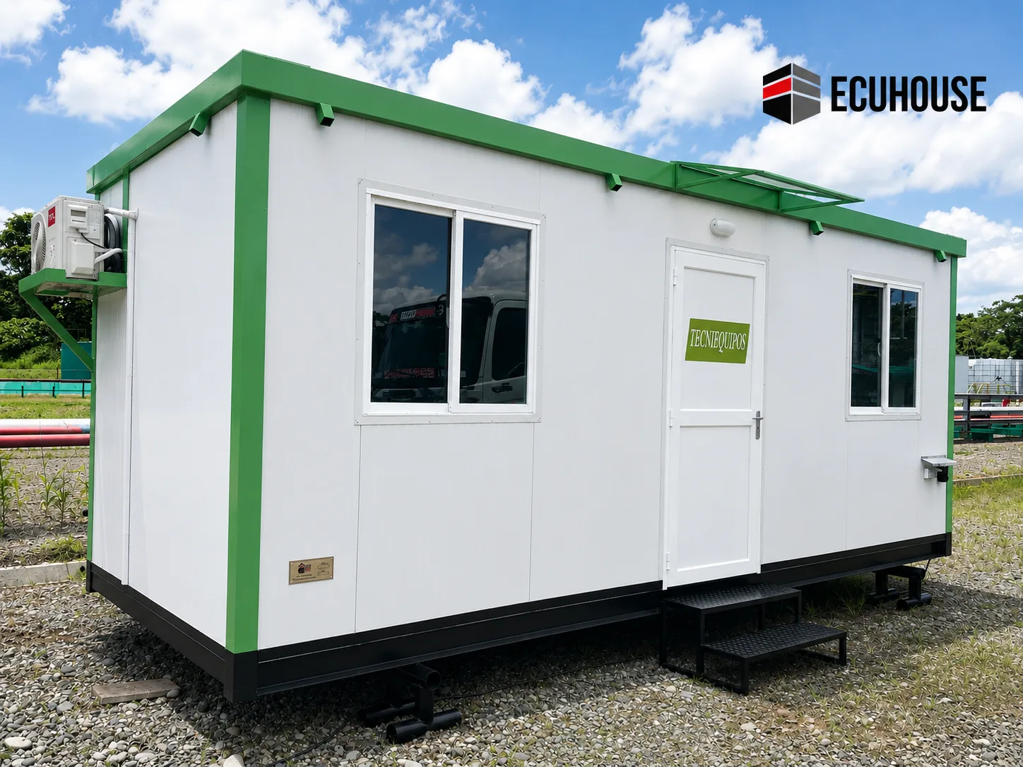 Mining camper manufactured by ECUHOUSE deployed in the field — image 11
