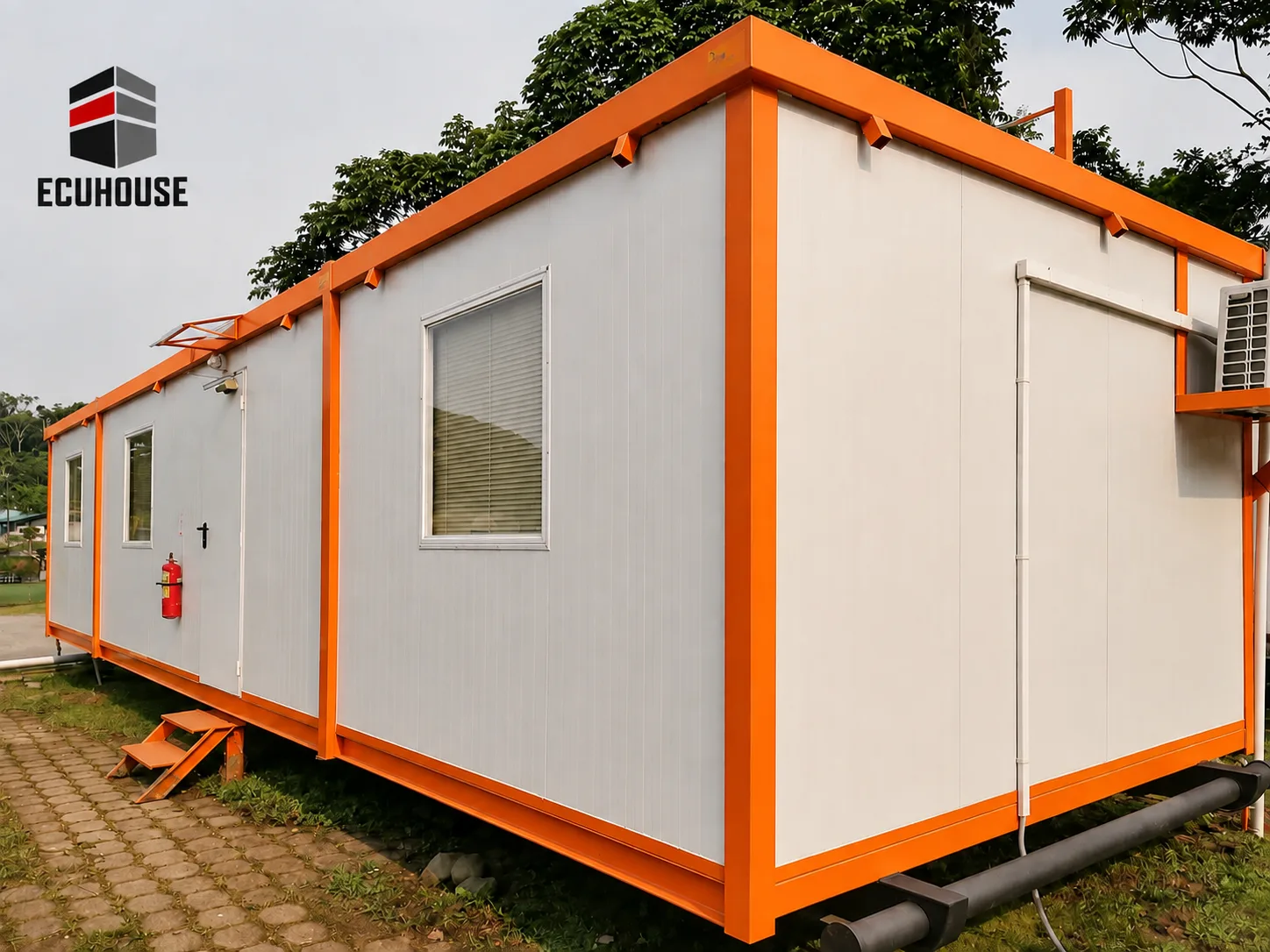 Mining camper manufactured by ECUHOUSE deployed in the field — image 16