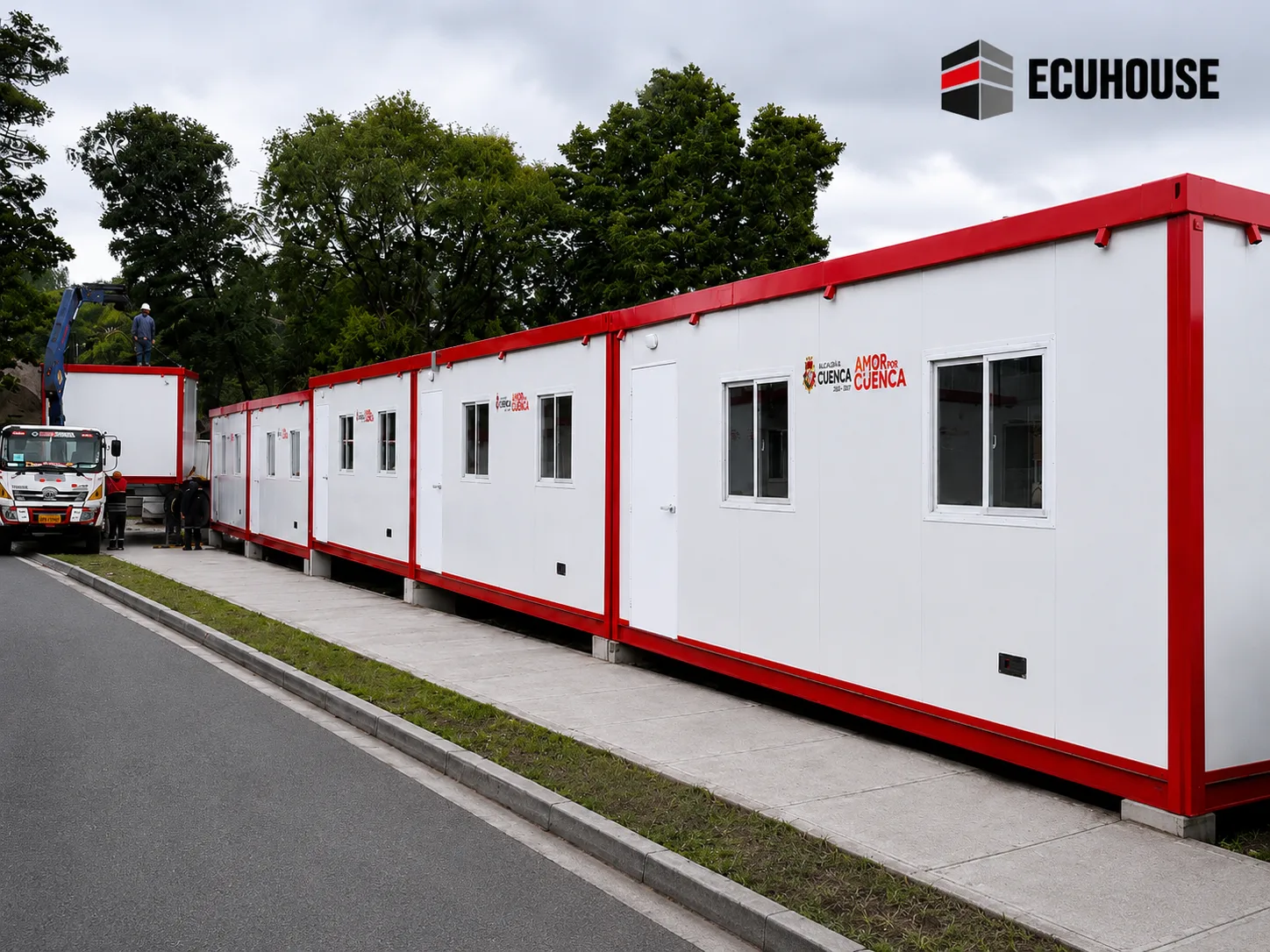 Mining camper manufactured by ECUHOUSE deployed in the field — image 18