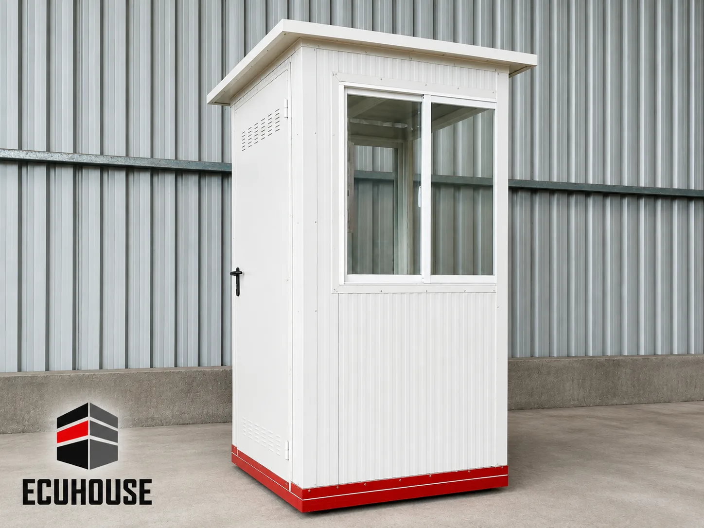 Guard booths built by ECUHOUSE