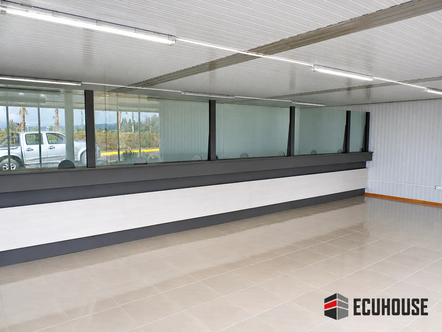Construcción modular prefabricada de dos niveles fabricada por ECUHOUSE — imagen 6